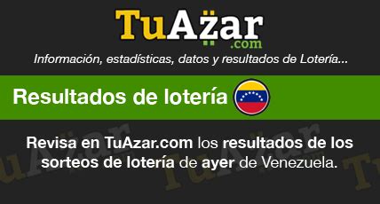 resultados lotto activo tuazar.